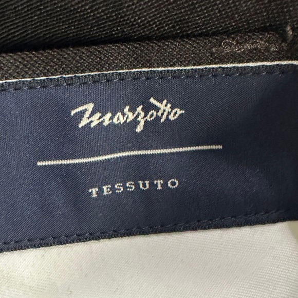 Banana Republic Marzotto Tessuto Wool Pants Dress Mens 35X32 Brown Tailored‎ Fit - Picture 4 of 8